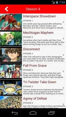 Teenkids Bakugan version android App screenshot 2