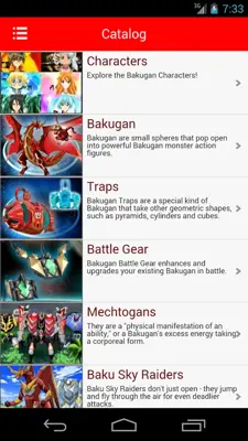 Teenkids Bakugan version android App screenshot 4